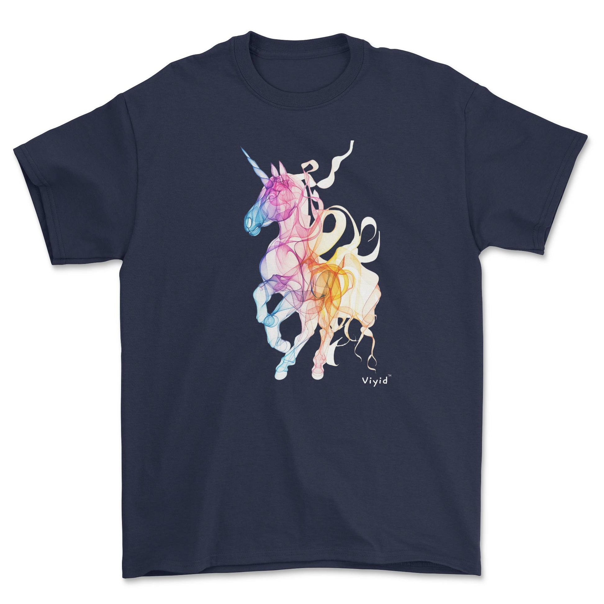 unicorn youth t-shirt navy