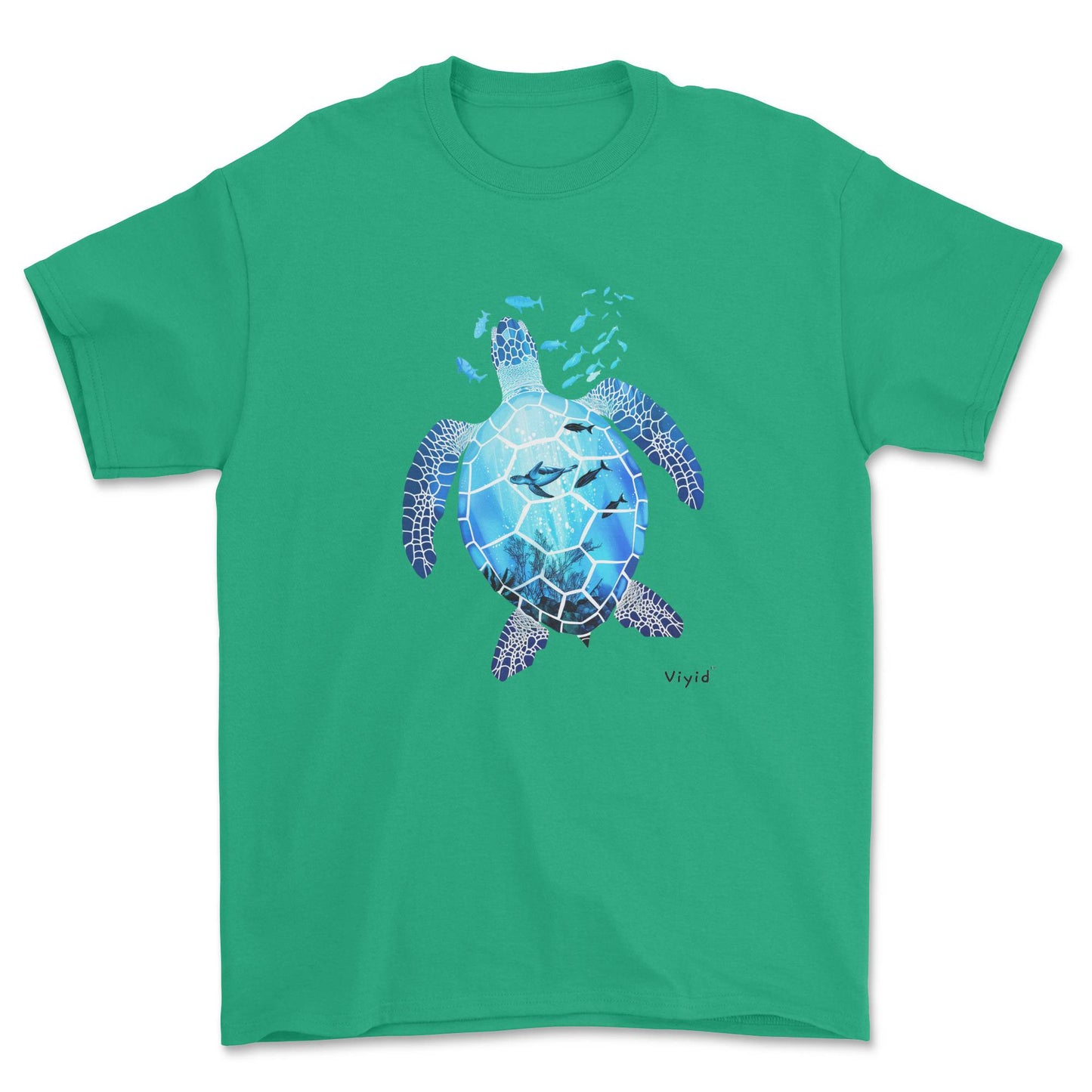 sea world turtle youth t-shirt irish green